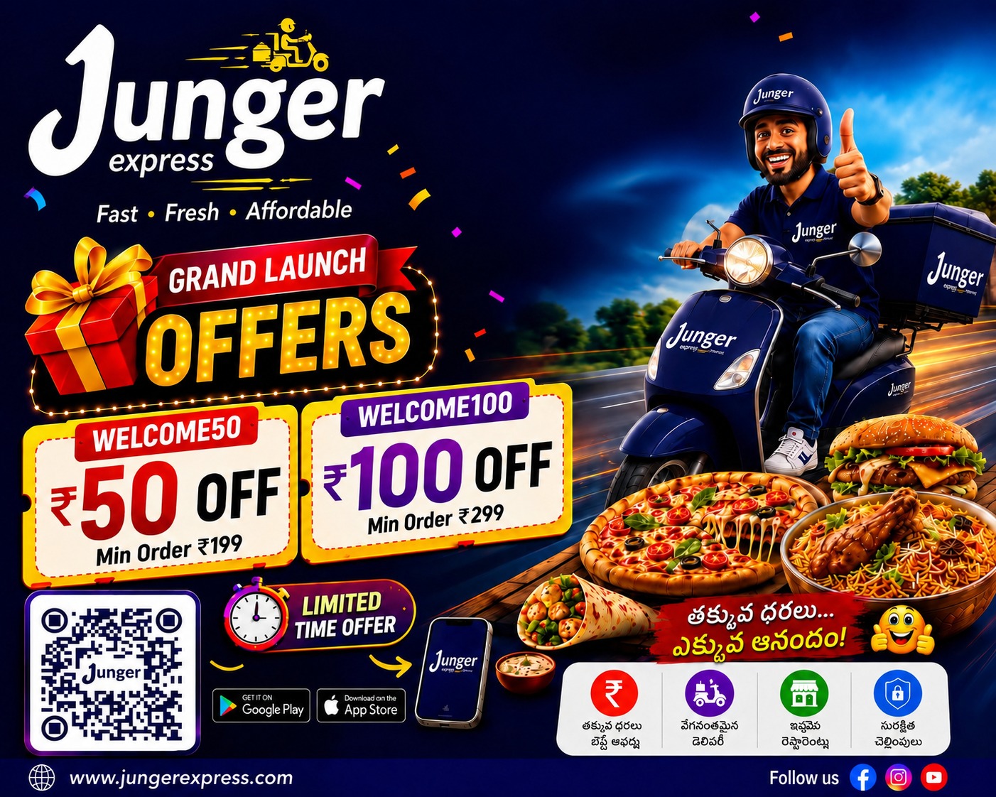 Junger Express Banner